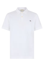Load image into Gallery viewer, Short sleeve polo in pique cotton
