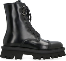 Load image into Gallery viewer, Leather combat boots