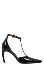Load image into Gallery viewer, T-strap Patent leather pumps