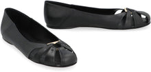 Load image into Gallery viewer, Leather ballet flats