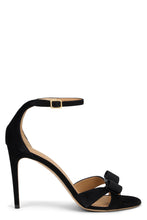 Load image into Gallery viewer, Leather sandal with Vara bow