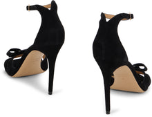 Load image into Gallery viewer, Leather sandal with Vara bow