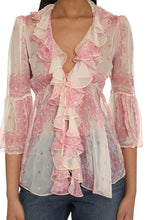 Load image into Gallery viewer, silk-crépon blouse