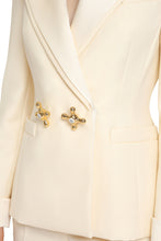 Load image into Gallery viewer, Double-breasted wool blazer