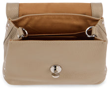Load image into Gallery viewer, Baby messenger bag in leather