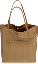 Load image into Gallery viewer, A'Spasso medium bag in leather amoretto