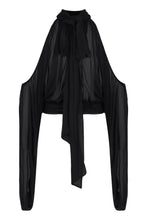 Load image into Gallery viewer, Ruched silk top