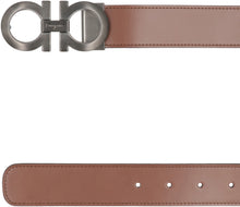 Load image into Gallery viewer, Reversible leather belt