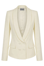 Load image into Gallery viewer, Double-breasted wool blazer