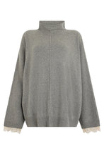 Load image into Gallery viewer, Oversized sweater with high collar