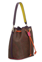 Load image into Gallery viewer, Paisley print bucket bag