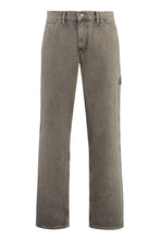 Load image into Gallery viewer, 5-pocket straight-leg jeans
