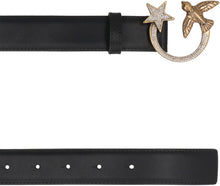 Load image into Gallery viewer, Logo buckle leather belt