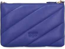 Load image into Gallery viewer, Love Simply quilted leather shoulder bag