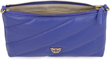 Load image into Gallery viewer, Love Simply quilted leather shoulder bag