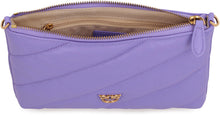 Load image into Gallery viewer, Love Simply quilted leather shoulder bag