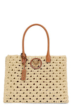 Load image into Gallery viewer, Medusa tote bag in raffia
