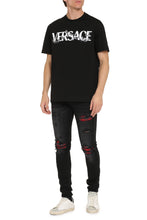 Load image into Gallery viewer, Logo printed cotton T-shirt