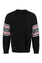 Load image into Gallery viewer, Crew-neck wool sweater