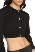 Load image into Gallery viewer, Jacquard knit cardigan