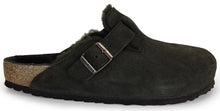 Load image into Gallery viewer, Slides Boston in lambskin and suede