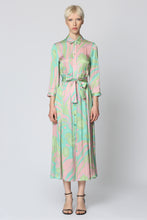 Load image into Gallery viewer, Sushi printed shirtdress