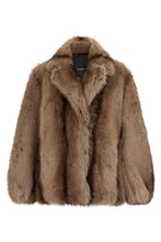 Load image into Gallery viewer, Faux fur jacket