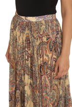 Load image into Gallery viewer, Printed pleated skirt