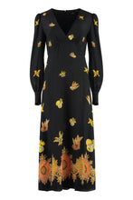 Load image into Gallery viewer, Printed crepe dress