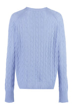Load image into Gallery viewer, Cashmere crew-neck sweater