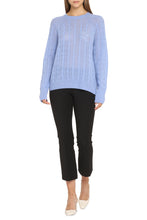 Load image into Gallery viewer, Cashmere crew-neck sweater