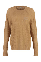 Load image into Gallery viewer, Cashmere crew-neck sweater