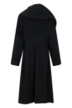 Load image into Gallery viewer, Long coat with asymmetric buttoning