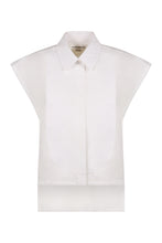 Load image into Gallery viewer, Cotton sleeveless shirt