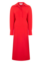 Load image into Gallery viewer, Midi dress with long sleeves