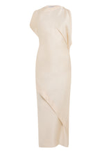 Load image into Gallery viewer, Long dress with draping