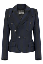 Load image into Gallery viewer, Striped double-breasted jacket