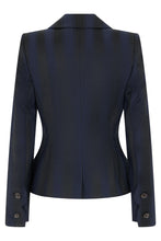 Load image into Gallery viewer, Striped double-breasted jacket