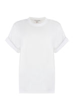 Load image into Gallery viewer, Cotton crew-neck T-shirt