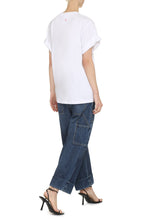 Load image into Gallery viewer, Cotton crew-neck T-shirt