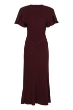 Load image into Gallery viewer, Midi dress with V-neck