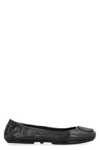 Load image into Gallery viewer, Minnie leather ballet flats with logo