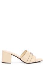 Load image into Gallery viewer, Heeled sandal in leather LeeLee