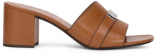 Load image into Gallery viewer, Heeled sandal in leather LeeLee