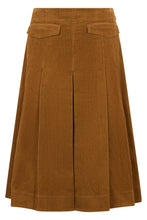 Load image into Gallery viewer, Pleated velvet skirt