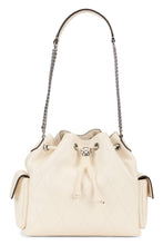 Load image into Gallery viewer, Elegant beige leather bag versatility assured