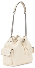 Load image into Gallery viewer, Elegant beige leather bag versatility assured