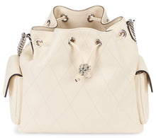 Load image into Gallery viewer, Elegant beige leather bag versatility assured