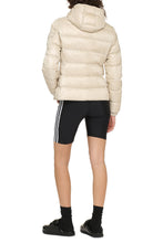 Load image into Gallery viewer, Gles hooded full-zip down jacket
