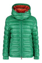 Load image into Gallery viewer, Dalles hooded full-zip down jacket